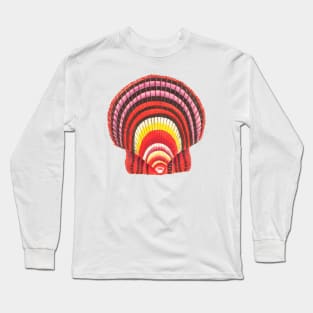 Icelandic scallop shell Long Sleeve T-Shirt